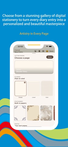 Wonder Diary - Diary Books iPhone screenshot