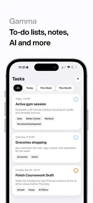 Gamma AI: The Productivity Hub screenshot 1
