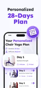 Chair Yoga for Seniors screenshot #5 for iPhone