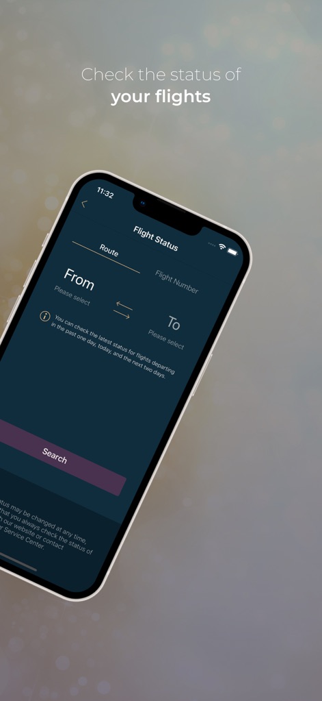 STARLUX - This tool empowers users to quickly check flight statuses by entering route details or a specific flight number, ensuring up-to-date travel information.