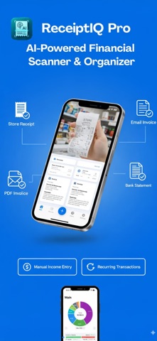 AI receipt scanner Screenshot 1 of 8