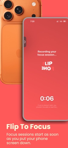 FlipFone - Focus App Screenshot 1 of 4
