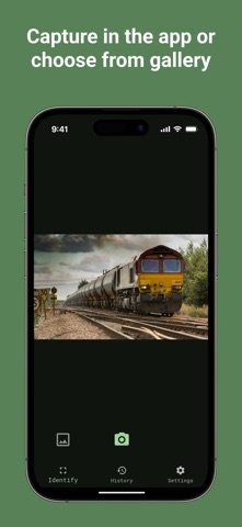 Train ID - AI Identifier screenshot