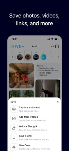 Cove - Document Your Life screenshot