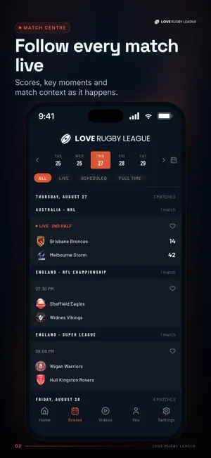 Love Rugby League screenshot 4