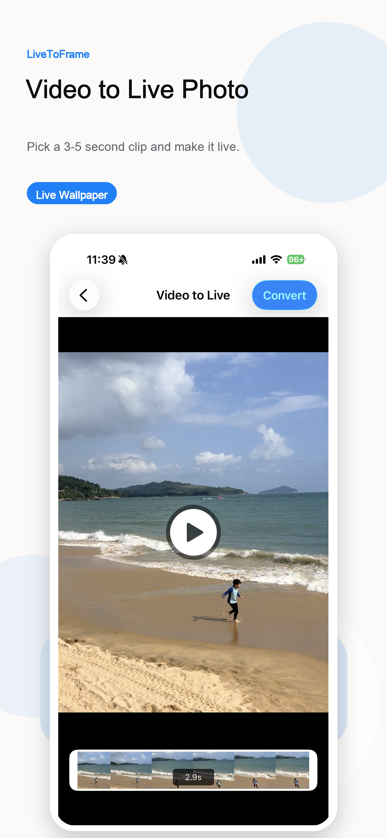 LiveToFrame: Live Photo & GIFs screenshot 4