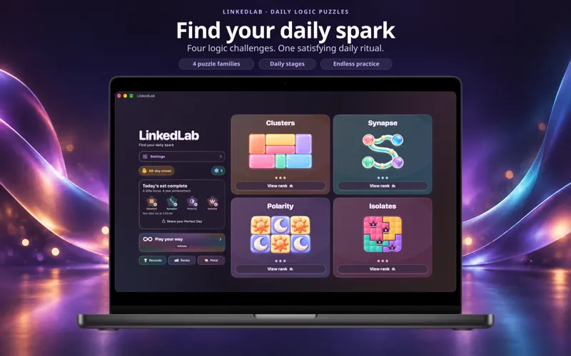 Daily Logic Puzzles: LinkedLab: Google Play preview 1