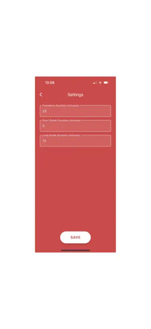 Pomodoro Focus screenshot 2