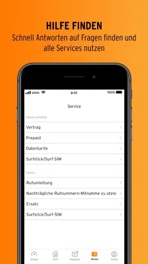 Screenshot von Mein Otelo auf dem iPhone 5