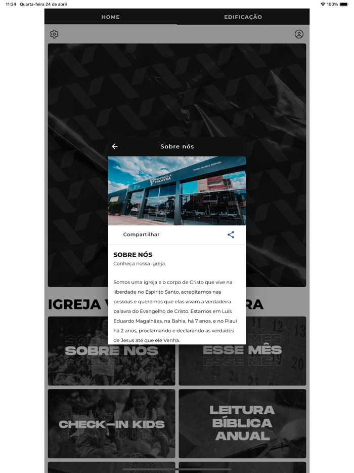 Igreja Vivendo a Palavra