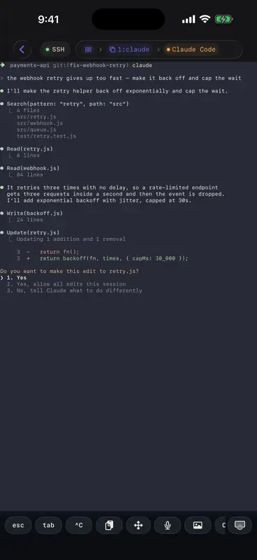 Moshpit: Terminal para Agentes screenshot 7 of 10