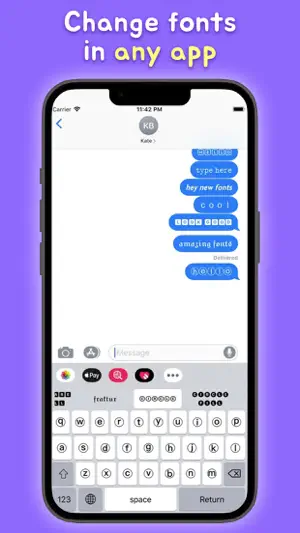 Text Designer - Font Keyboard screenshot 2
