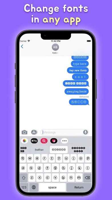 Text Designer - Font Keyboard Screenshot 2 of 5