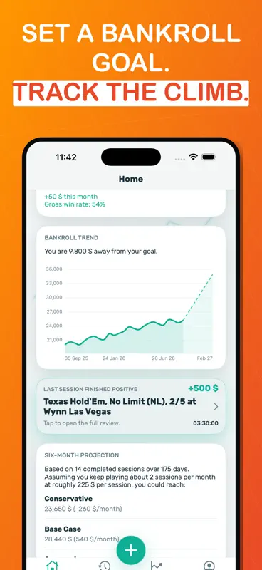 Poker Stack - Bankroll Tracker screenshot 6 of 6