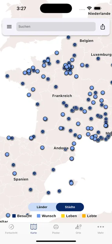 Visited Travel: Mapa de Viagem screenshot 4 of 10