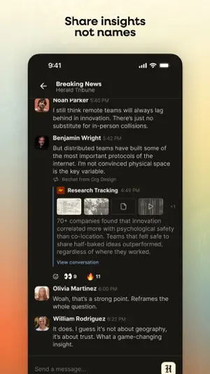 Filament Chat screenshot 1