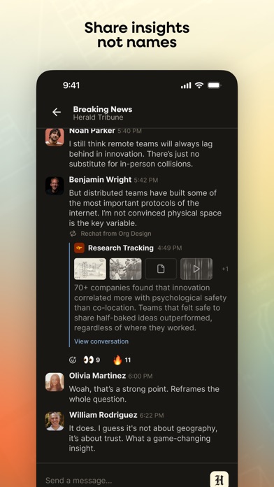 Filament Chat screenshot
