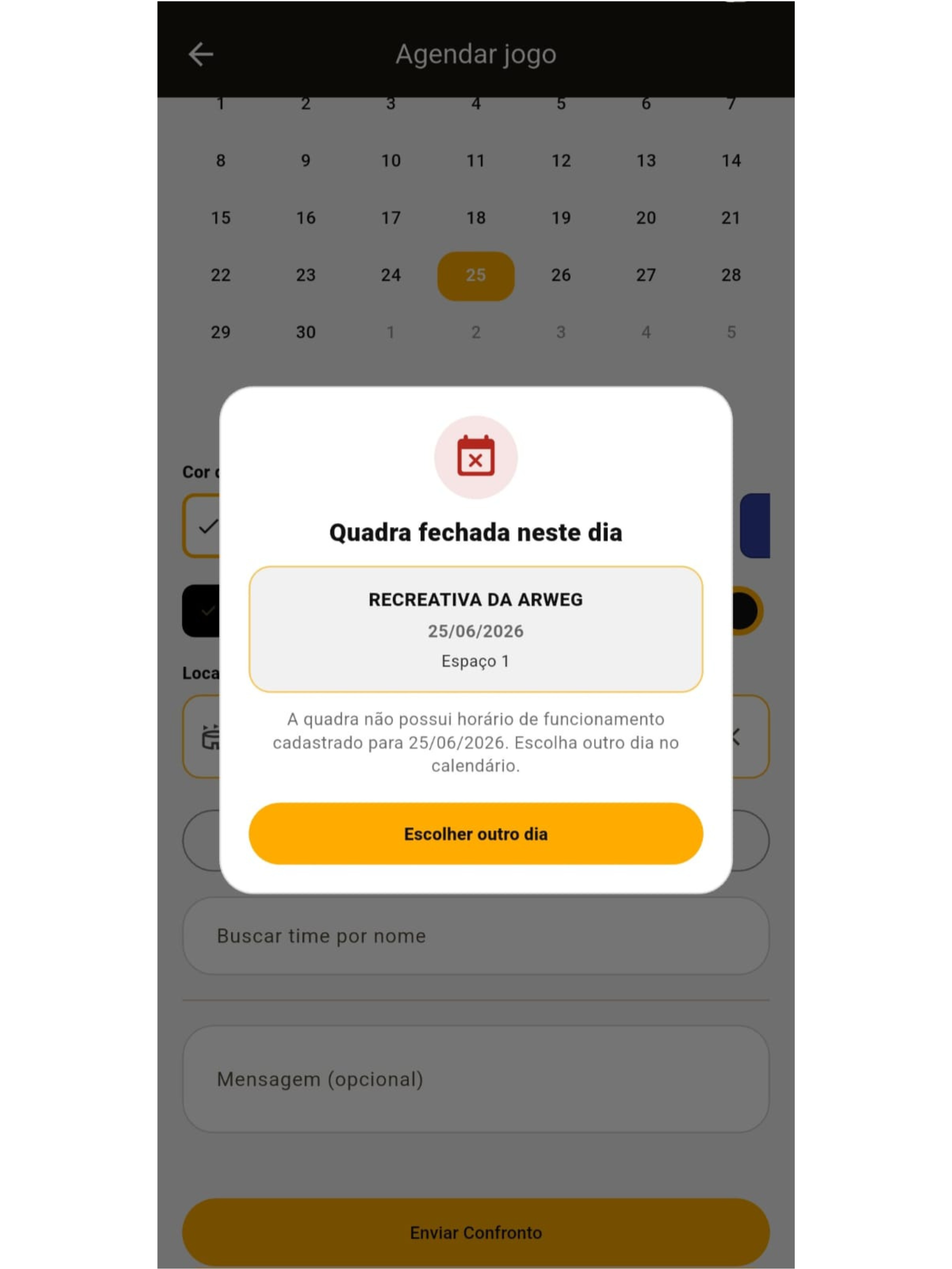 Hora do Jogo App screenshot 13