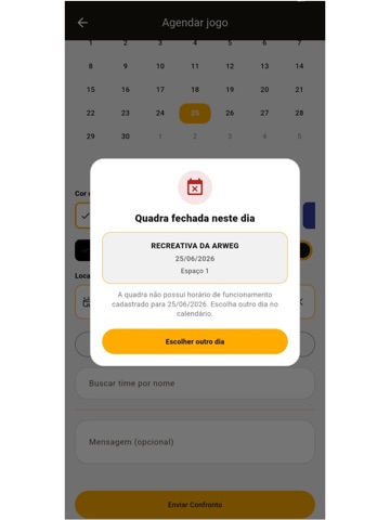 Hora do Jogo App iPad screenshot