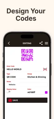 QR-Code & Barcode Generator screenshot 2