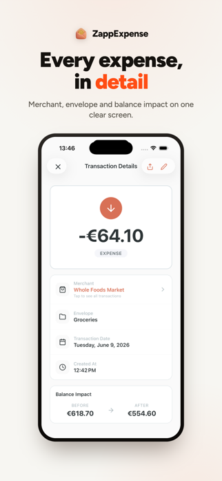 ZappExpense: Envelope Budget Screenshot 6 of 8