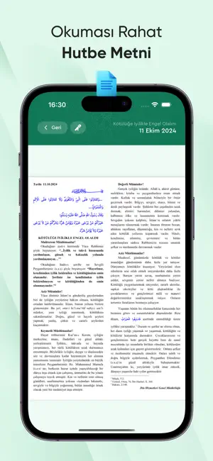 Güncel Cuma Hutbeleri screenshot 2