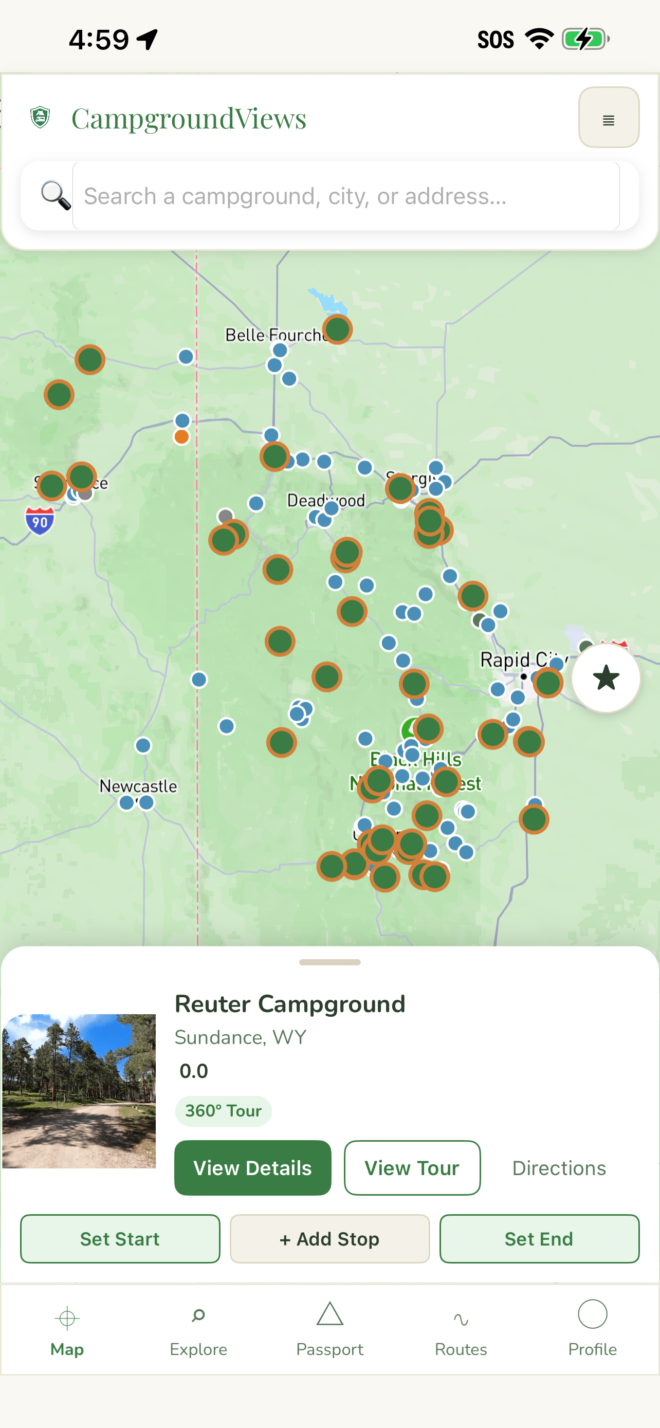 Campground Views screenshot 4