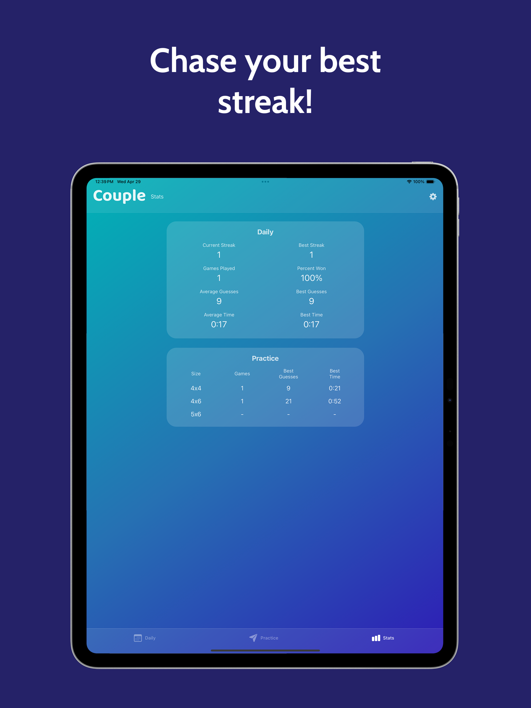 Couple: Daily Memory Match