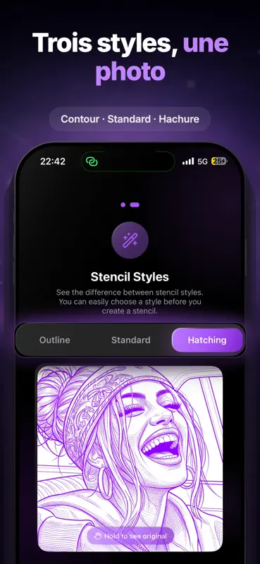 Stencil AI - Tattoo Stencil screenshot 5 of 6