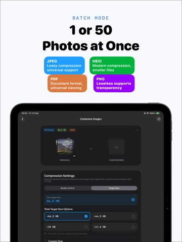 Image Video PDF Compressor iPad screenshot