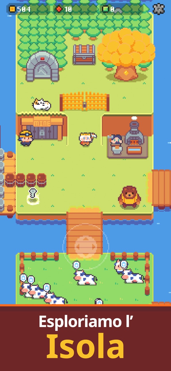 Pickaxe King Island iOS Mod IPA screenshot 6 - iOS game interface