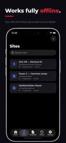 InspectPro: Site Reports Screenshot 5 of 5