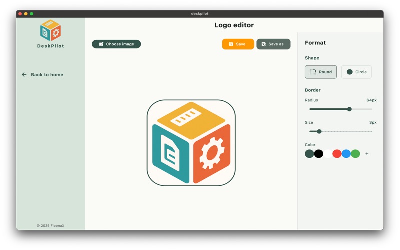 App screenshot