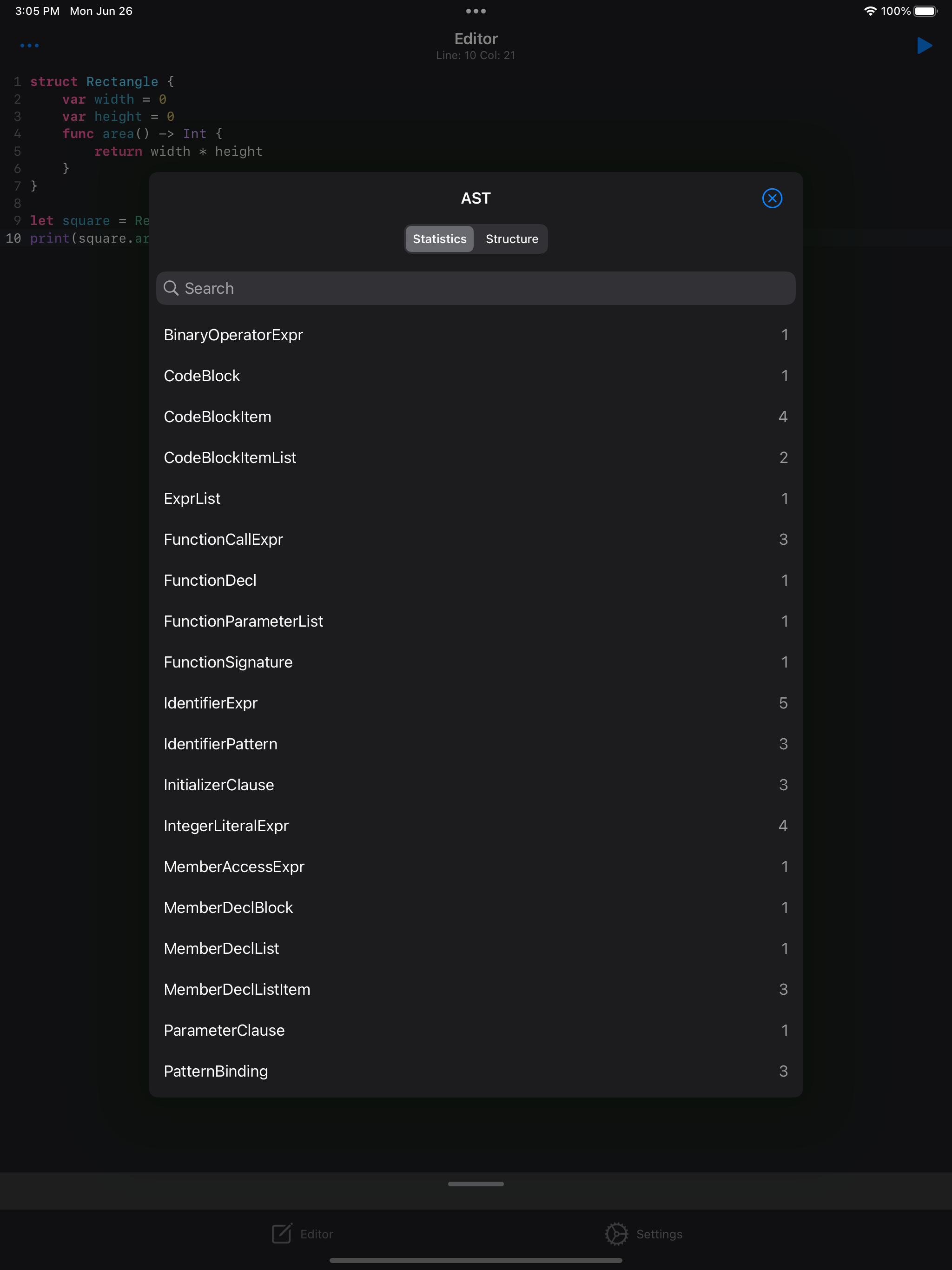 Swifty Compiler: Swift IDE