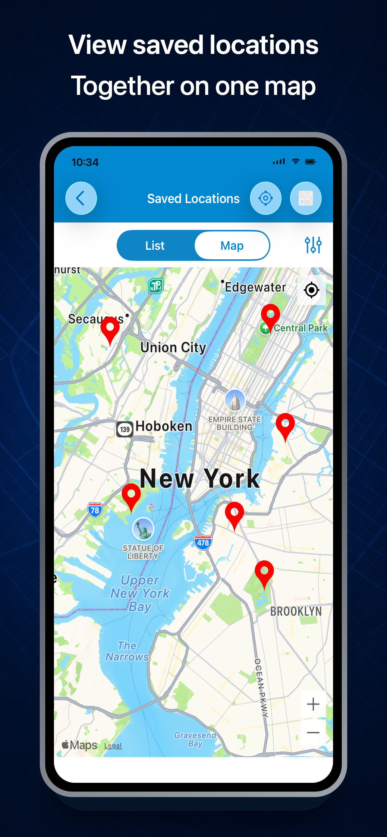 Save Location GPS screenshot 3