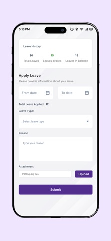 SLMS 360 iPhone screenshot