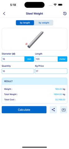Concrete Calculator Pro Screenshot 10 of 10
