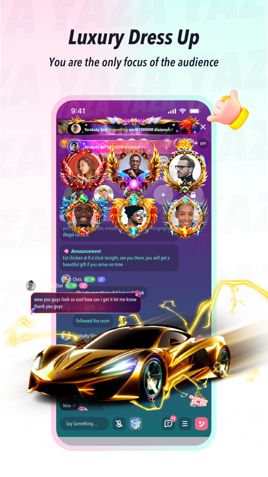 #7. Yaza Chat (iOS) 由: DREAM MEDIA PTE. LTD.