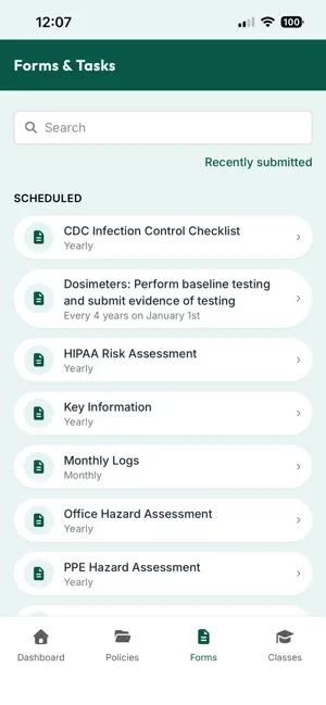 DOC4NE Dental Compliance screenshot 3