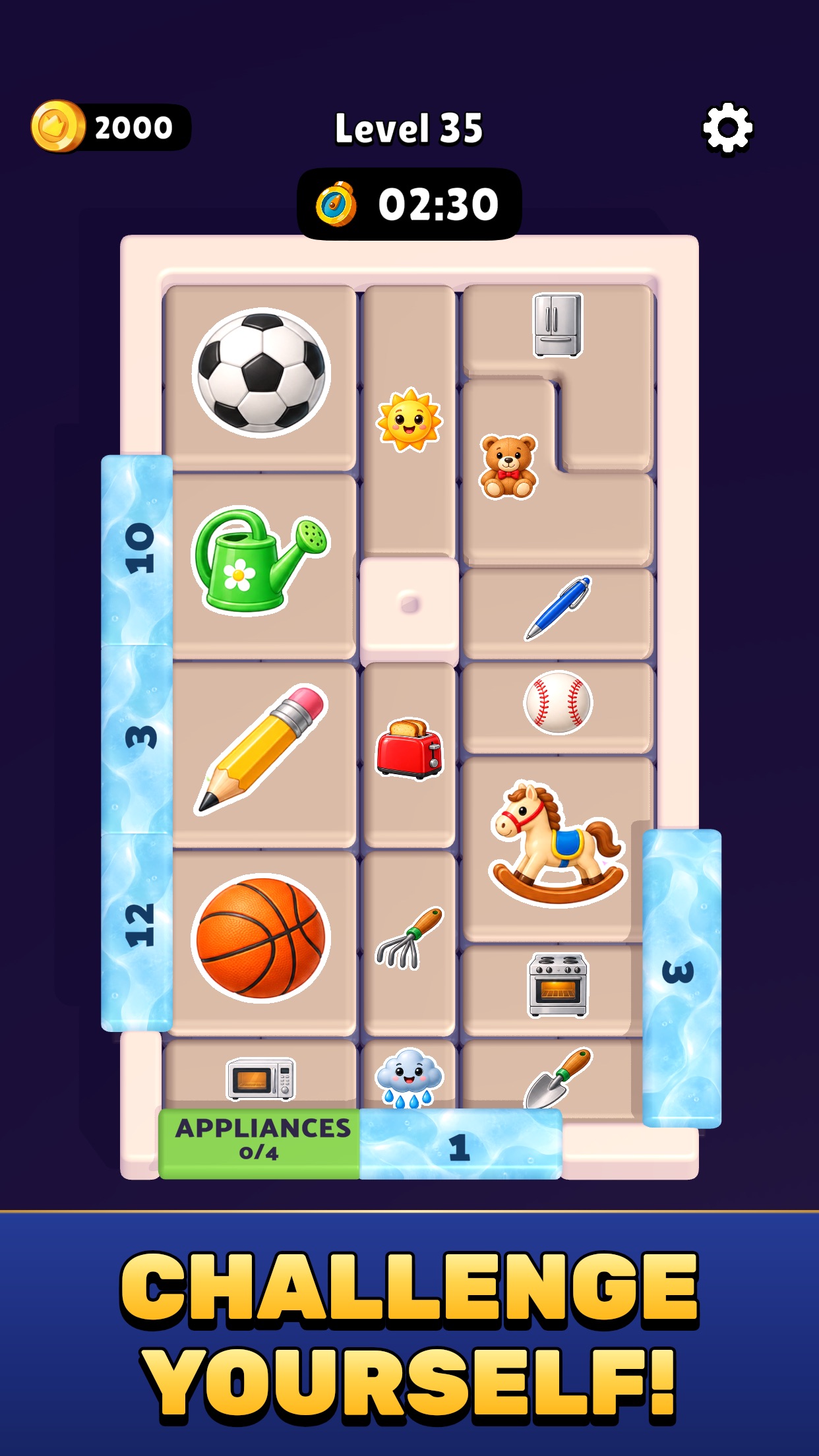 Screenshot 2 of Sticker Slide: Sort Puzzle