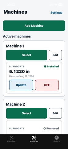 CNC Tool Setup Calculator Screenshot 3 of 5