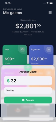 Control Financiero screenshot