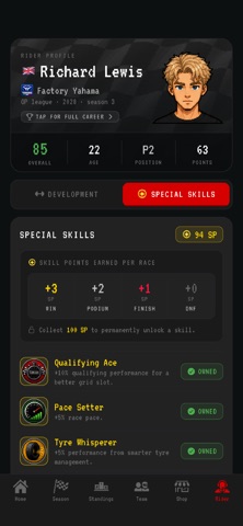 Moto Racing Career GP iPhone screenshot