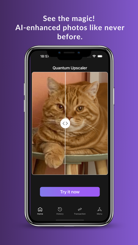 #1. Quantum Upscaler & Photo Fix (iOS) Podle: Perdus Labs