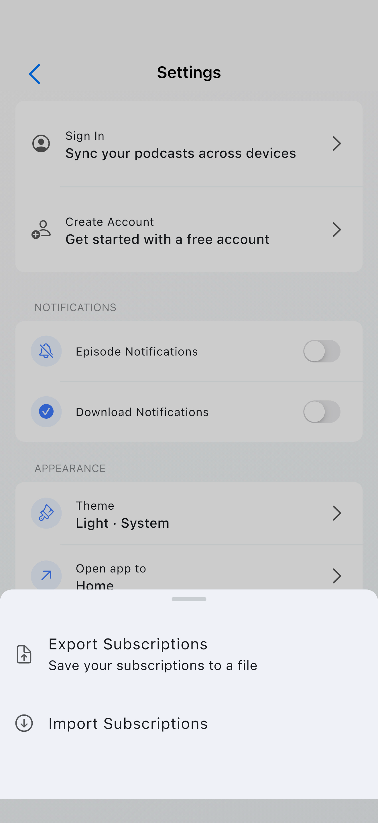 The Podcast App screenshot 4
