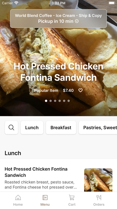 World Blend iPhone screenshot 2 - Food & Drink app