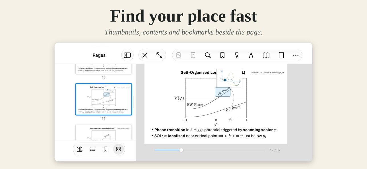Screenshot 8 of Foldleaf Reader