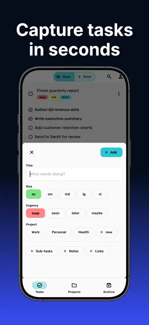 WhatNext To-do List screenshot 2