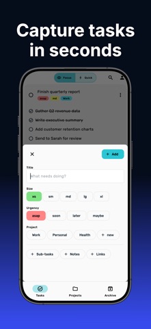 WhatNext To-do List Screenshot 2 of 6
