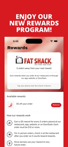 Fat Shack App Screenshot 3 of 3